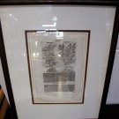 Original 1568 Engraving William Turner Tudor Agev(1509-1568) Basil Framed
