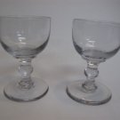 Pr Georgian ca1830 Antique 3.5" Mead Glasses VGC