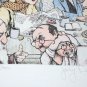 Charles Bragg (1931-) Signed Hand Colored Etching Jury Deliberation 158/300