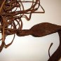 Rare Antique Leather South American Dart / Arrow Quiver With Woven Belt ca1900