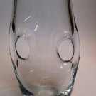 Krosno Poland Art Deco Style 2 Handled 12" Blown Glass Vase Beautiful & with Tag