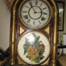 MOTH CLOCK Co Of Japan Chiming Mantle Clock Nagoya ca1890