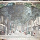 Original 1769 Optical Engraving by Daumont St Martins London