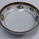 Beautiful ca1920 Two Handled Nippon Bowl  hand Decorated Roses