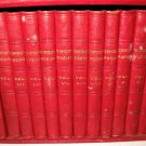 Poems of Tennyson 12 Vol Set 1898Cabinet Edition with Leather Box