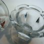 Baccarat Signed 5" Sugar Bowl with Lid MINT France