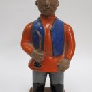Exceptional István Gádor 1920's Art Deco 7.5" Figurine With Pipe Hungary VGC