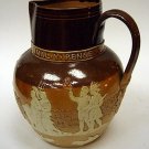 Doulton Lambeth Queen Victoria Commemorative Jubliee Jug 1877