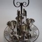 Exceptional MAPPIN & WEBB Art Deco SP 4 X Egg Service Intact & Beautiful