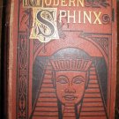 1893 1st Edition Modern Sphinx Conundrums & Anagrams Scarce Book