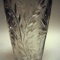 Exceptional French Art Deco Crystal Glass Vase Perfect ca1930