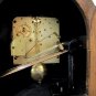 Exceptional Art Deco Oak Cased Mantle Clock Westminster Chime Serviced! ca1930