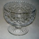 Beautiful Victorian ca1840 Glass 5" Compote