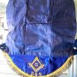 Vintage MASONIC APRON Scotland 399 Purple / Blue ca1930's