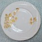 Rare ca1920 Limoges Jean Pouyat Gold Thistle 7" Plate