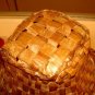 Canada First Nations Vintage Woven Cedar Bark Dance Hat Vancouver Island