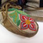 Wonderful Pr Vintage Genuine Mukluk Heavily Bead Decorated