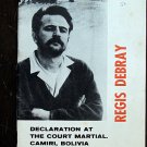 Very Rare 1968 1st Ed Regis Debray Cuban Printing Bolivia Court Marshal Camiri