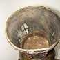 c18th Japanese Bronze 12" Dragon Handled Temple Vase Bonji Sanskrit