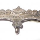 Sterling Silver Bicycle Race Pin May Road Race 1890