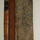 Persii Flacci Juvenal Latin Book 1844 Calf Binding vgc