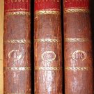 1788 1st Ed Lounger Periodical Tree Calf Binding 3 x Vol Set - Scarce