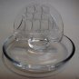 Lalique Signed Glass 4" Sailing Boat Ring Tray Mint