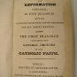 Mannings Conversion Rare Theology 1st ed 1827 4 x Vols in One Catholic