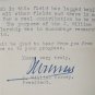 WILLIAM HORSEY Original Letter Dominion Stores Toronto 1947