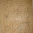 4 x US Geological Survey Maps Harrisburg Princeton etc 1910