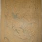 4 x US Geological Survey Maps Harrisburg Princeton etc 1910