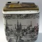 Unusual ca1950's Souvenir Bremen Germany Ceramic Cigarette FIT Lighter