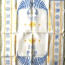 Queen Elizabeth 1953 Coronation New Zealand Linen Tea Towel 21" x 32" NM
