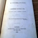 Rare 1st Ed Lucubrations Henry Ravelin by George Proctor 1802 vgc