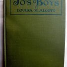 LOUISA M. ALCOTT - Jo's Boys 1st Canadian Edition 1886 Musson Book Co. VGC