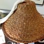 Canada First Nations Namgis Vancouver Island Woven Cedar Dance Hat ca1970's