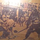 Gruesome Stereo Copper Panel Japan Beheading Rape of Nanking ca1940