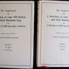 English & Irish Mountain Tops Rare 2 Vol Set 1962 1st Edition - SIGNED Mountaine