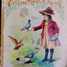 COUNTRY PETS Day in the Country First 1st Edition 1908 Beautiful Lithographs