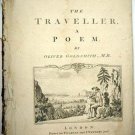 1778 Rare Pamphlet Oliver Goldsmith Poem The Traveller