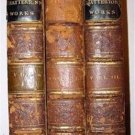 Very Scarce 3 Vol Set 1803 Thomas Chatterton Poetical Works Full Calf