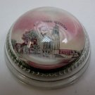 Antique Boys Town Nebraska Glass Souvenir Advertising Paperweight Dowd Memorial