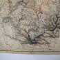 Original 1860 Hand Colored Map Russia Japan Orient by Lowry 48" x 24"
