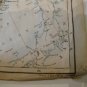 Original 1860 Hand Colored Map Russia Japan Orient by Lowry 48" x 24"