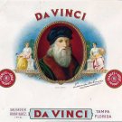 Set 4 x Cigar Inner Labels Pinzon / Da Vinci / Manuel / Socrates 10" x 7"