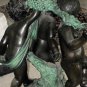 AUGUSTE MOREAU C19th 33" Bronze Sculpture Three Bacchanales Signed & Stunning