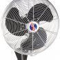 Wall Mount Fan Oscillating 14 Inch All Steel Industrial Quality 2520 CFM Garage
