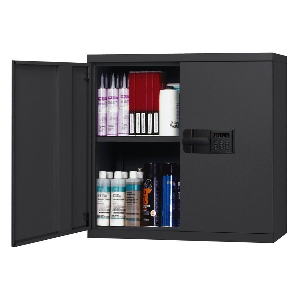 Wall Mount Electronic Keyless Storage Hanging Metal Organizer