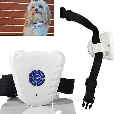 No Bark Barking Pet Dog Training Control Collar Ship from USA