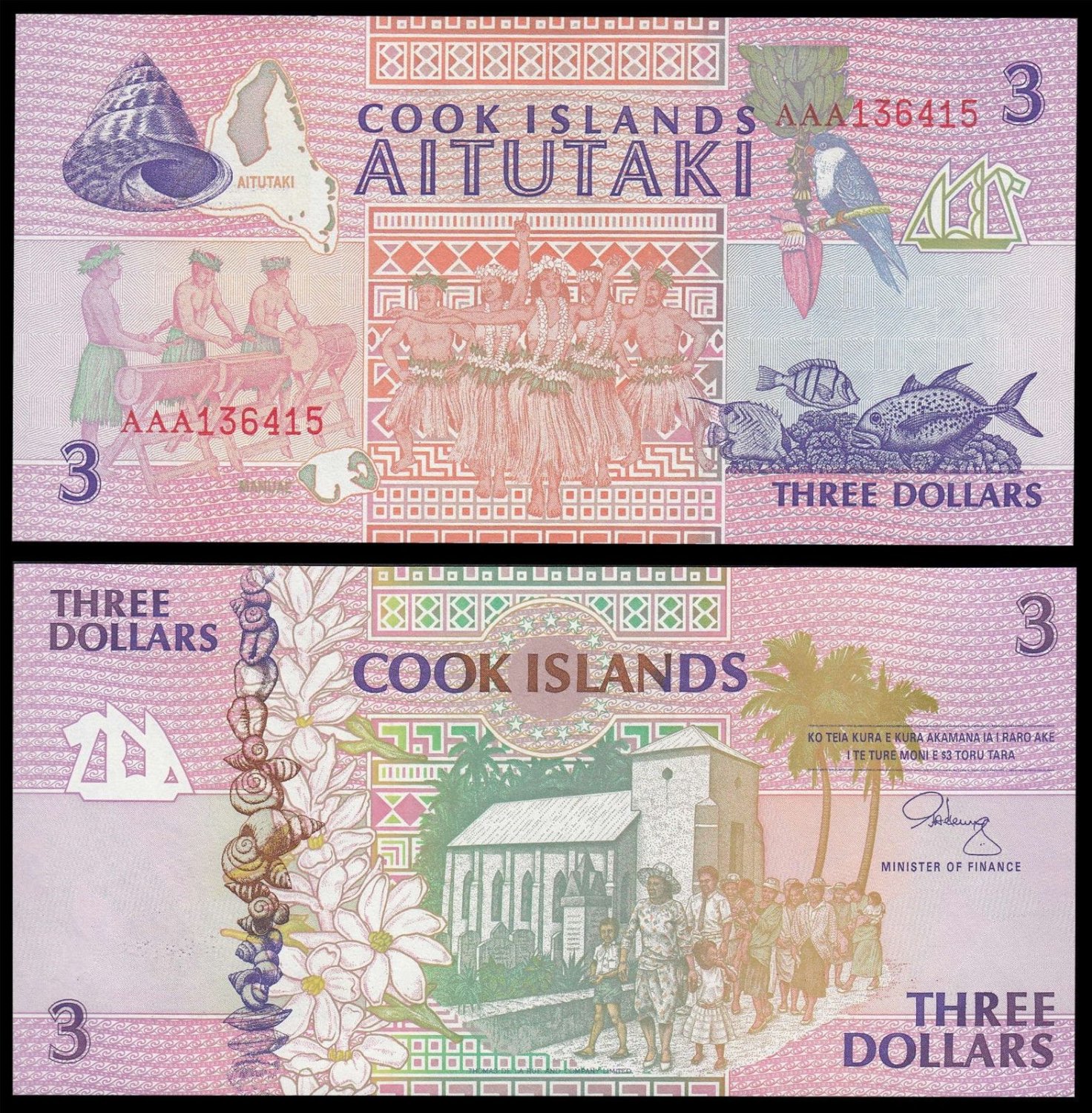 3 доллара в суммах. Банкноты острова Кукка. Банкноты острова Кука. 3 Доллара острова Кука. Купюры острова Кука.